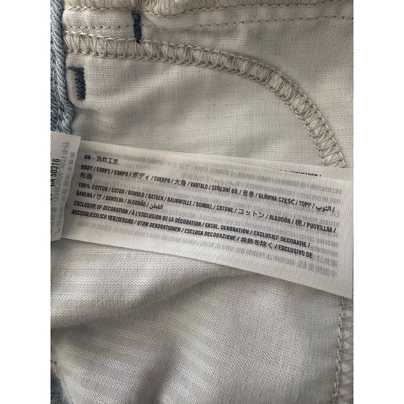 Hollister Patchwork Denim Mini Skirt Y2K High Rise 29 EUC Western Festival Boho - Picture 7 of 8